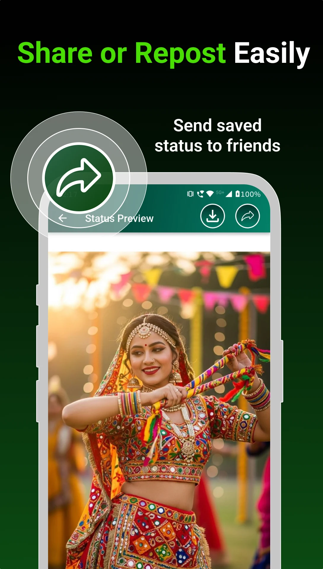 WhatsApp Status Saver screenshot