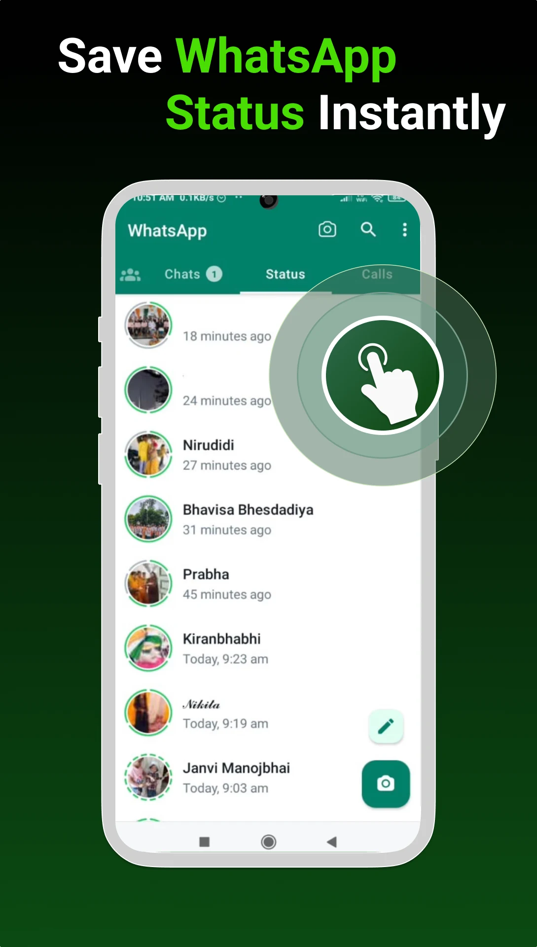 WhatsApp Status Saver screenshot