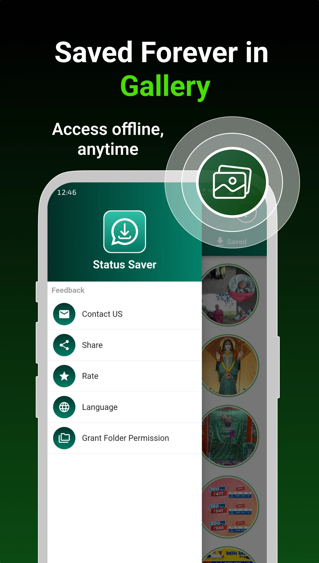 WhatsApp Status Saver screenshot